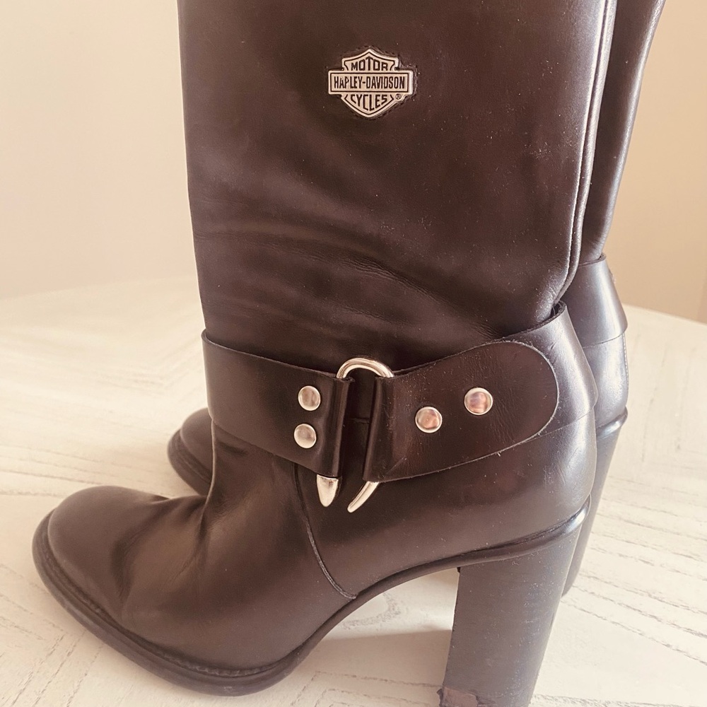 Harley Davidson Black Size 8 Boots